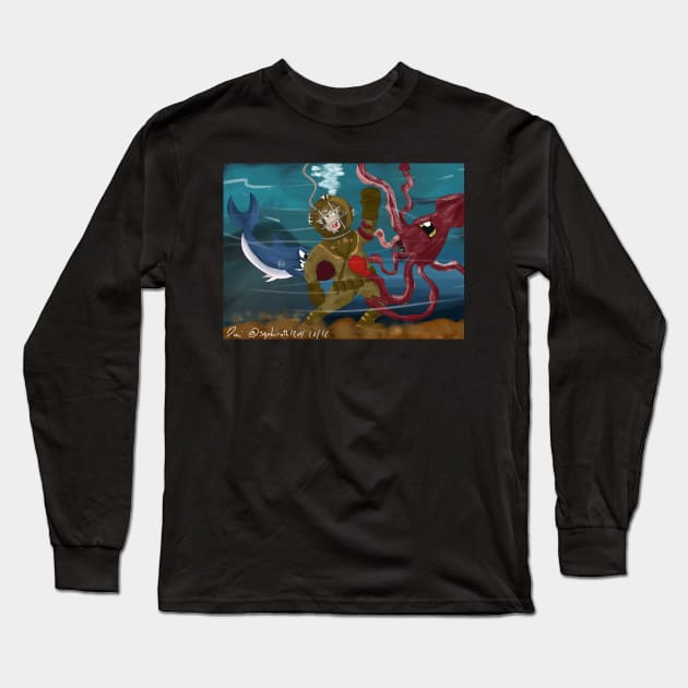 Undersea Tycho Long Sleeve T-Shirt by Sephiroth1204